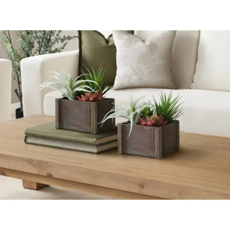 Monarch 10" Artificial Plant (Set of 2) GREEN Discount