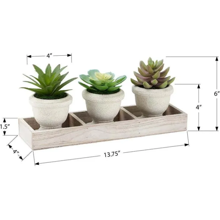 Monarch 6" Artificial Plant (Set of 3) GREEN Online