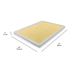 Dreamstar 2" Full Boxspring White Sale