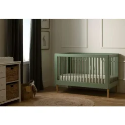 Meubles South Shore 3 in 1 Convertible Crib - South Shore Sage Green Discount