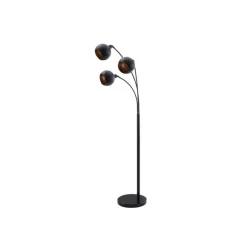 Monarch 71" Metal Floor Lamp BLACK