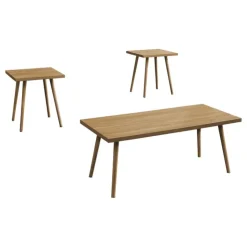 Monarch 3 Pcs Coffee Table Set - Walnut Online