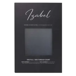 2 Twin XL Bamboo Bed Sheet Set - Charcoal Grey Hot