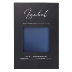 2 Twin XL Bamboo Bed Sheet Set - Blue Blue Moon Sale