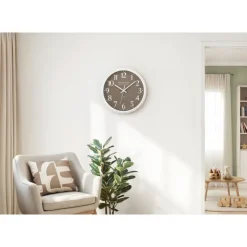Monarch 12" Wall Clock BROWN Online