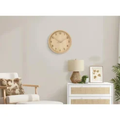 Monarch 12" Wall Clock BROWN Sale