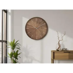 Monarch 20" Wall Clock BROWN