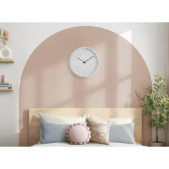 Monarch 12" Wall Clock WHITE New