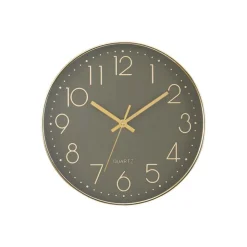 Monarch 12" Wall Clock BLACK Clearance