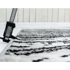 5 x 8 ft Rug Grey/Black New