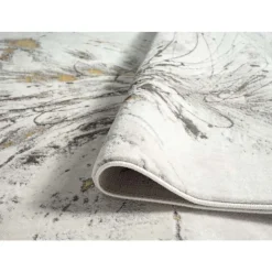 8 x 10 ft Rug Beige/Grey/Yellow New