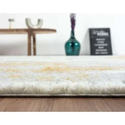8 x 10 ft Rug Grey / Beige / Yellow Outlet