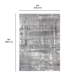 8 x 10 ft Rug Grey Sale