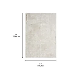 8 x 10 ft Rug Beige New