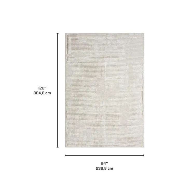 8 x 10 ft Rug Beige New