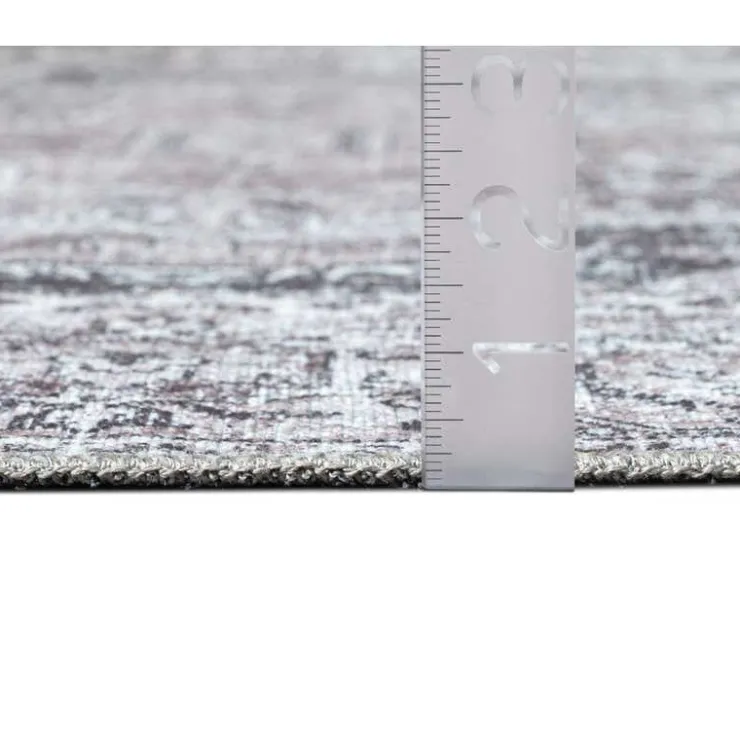 6 x 9 ft Rug Black / Blue Sale