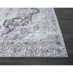 6 x 9 ft Rug Black / Blue Sale