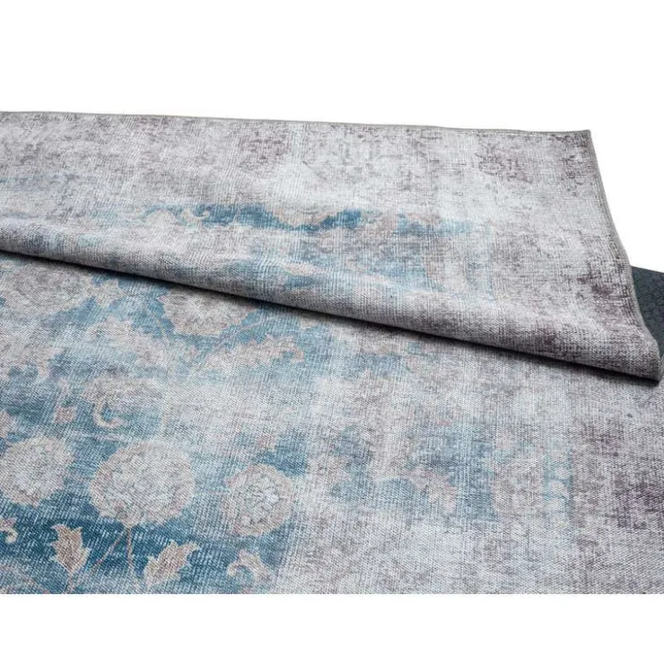 5 x 7 ft Rug Blue / Brown Outlet