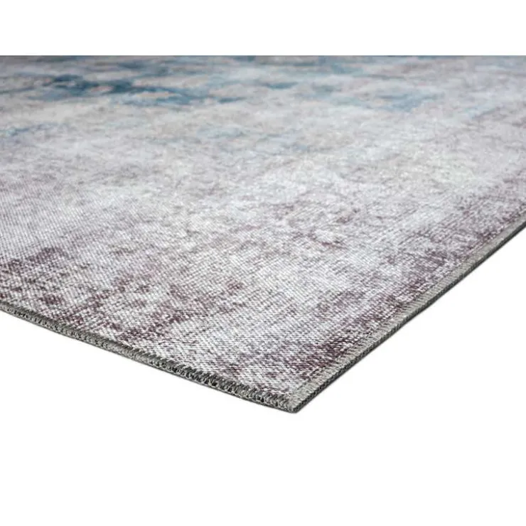 5 x 7 ft Rug Blue / Brown Outlet