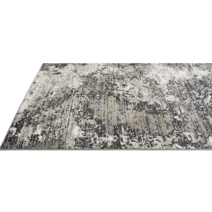 8 x 10 ft Rug Grey / Black New