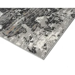 8 x 10 ft Rug Grey / Black New