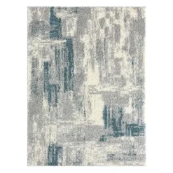 5 x 7 ft Rug Grey / Blue Online