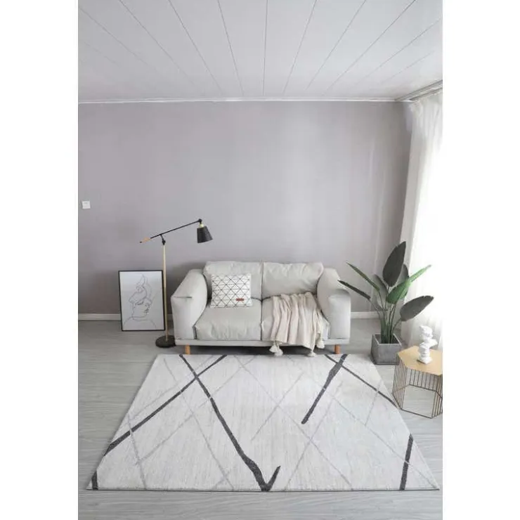 5 x 7 ft Rug Grey Discount