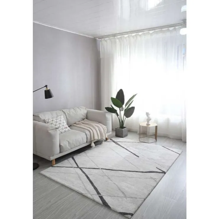 5 x 7 ft Rug Grey Discount
