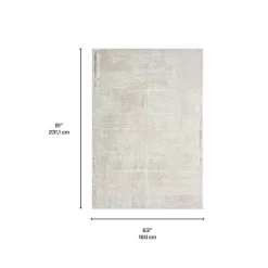 5 x 8 ft Rug Beige New