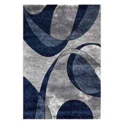 5 x 8 ft Rug Grey/Blue Discount