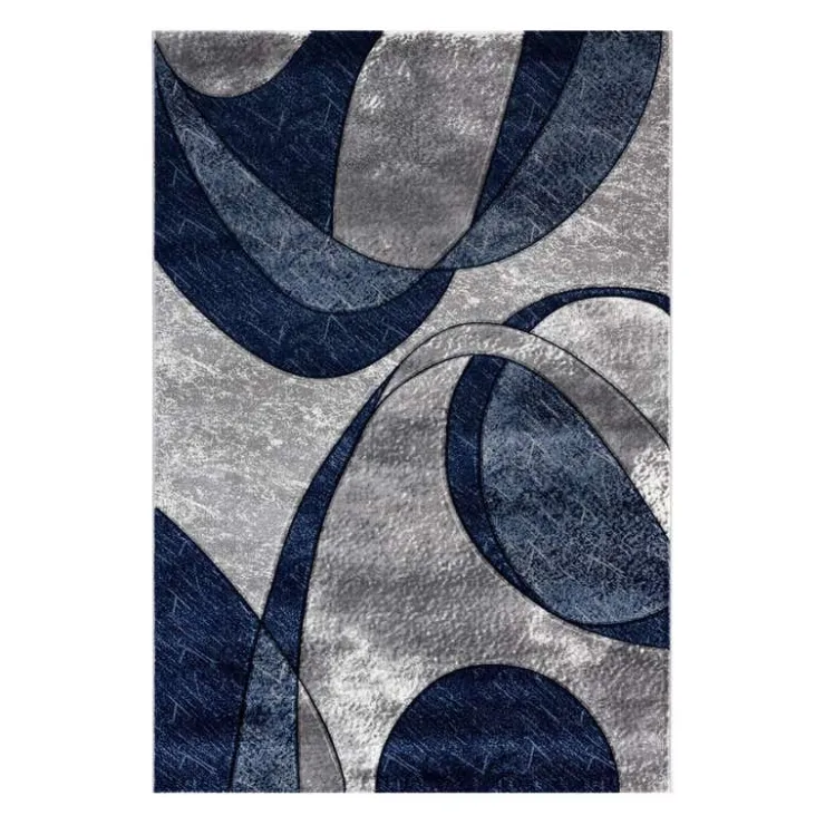 5 x 8 ft Rug Grey/Blue Discount