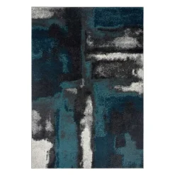 8 x 10 ft Rug Green/Black Hot
