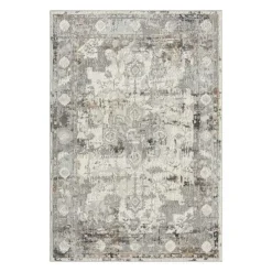 8 x 10 ft Rug Grey / Beige