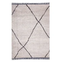 5 x 8 ft Rug Beige / Grey New