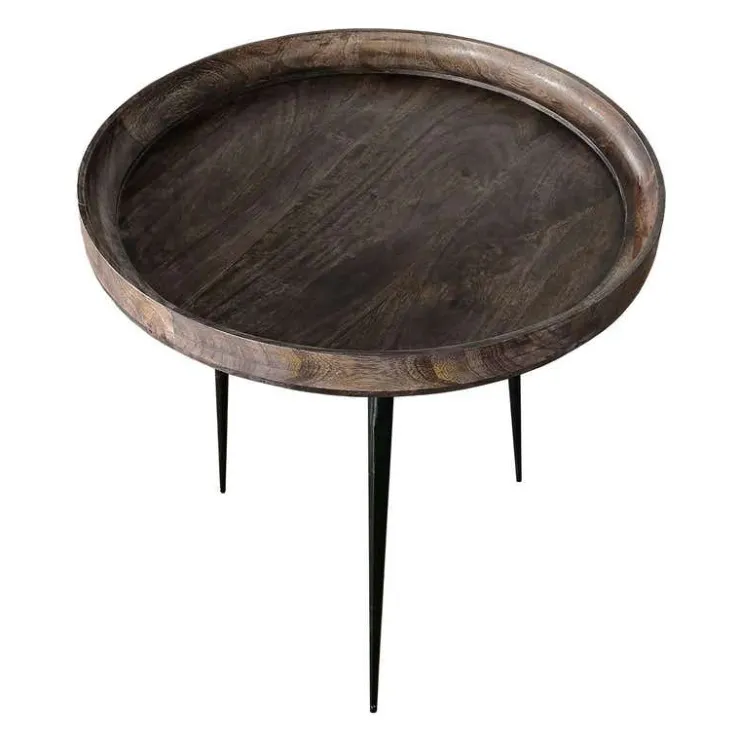 Accent Table Brown/Black Best