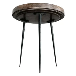 Accent Table Brown/Black Best