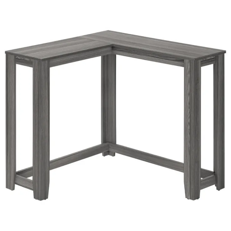 Monarch Accent table - 36" / corner console - Grey New