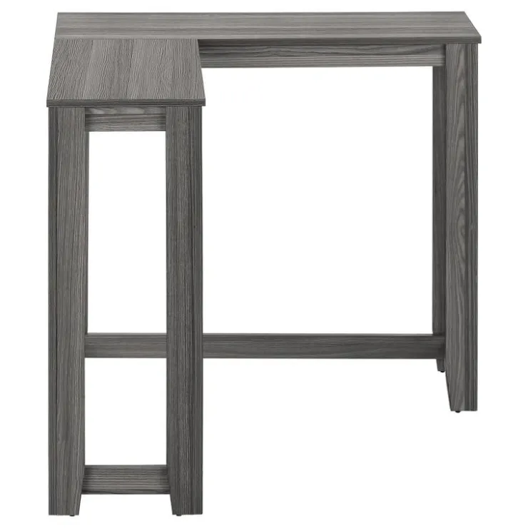 Monarch Accent table - 36" / corner console - Grey New
