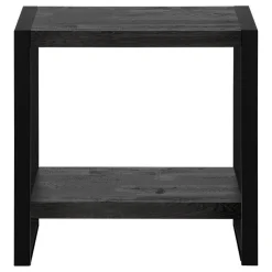 Monarch Accent table - reclaimed wood-look / metal - Black Sale