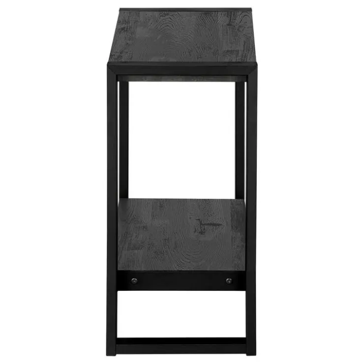 Monarch Accent table - reclaimed wood-look / metal - Black Sale