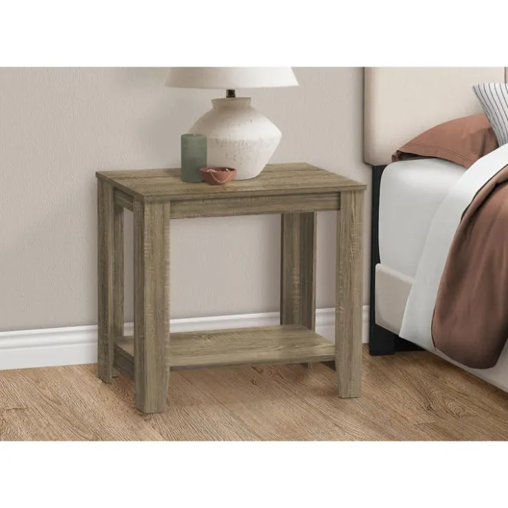 Monarch Accent table - - Dark Taupe Outlet