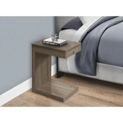 Monarch Accent table - with a drawer - Dark Taupe Online