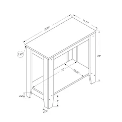 Monarch Accent table - - Grey Outlet