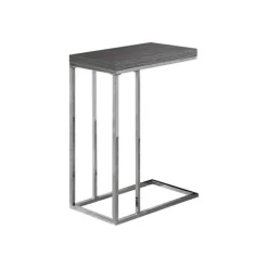 Monarch Accent table - with chrome metal - Grey Online