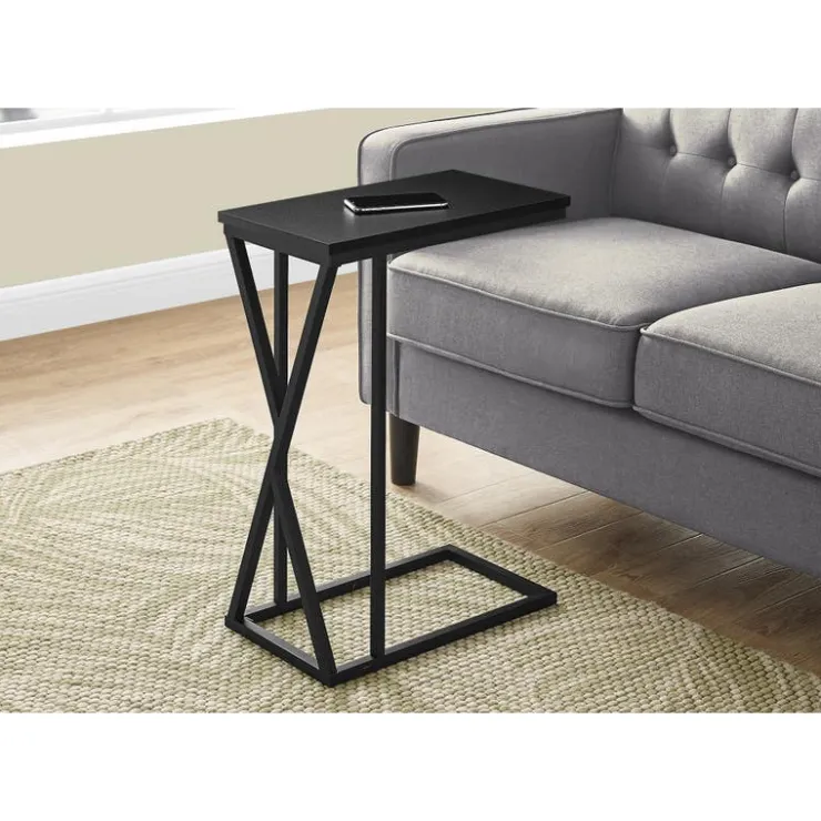 Monarch Accent table - 25"h / / metal - Black New