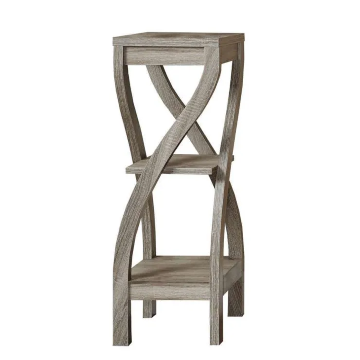 Monarch Accent table - 32"h / - Dark Taupe Best