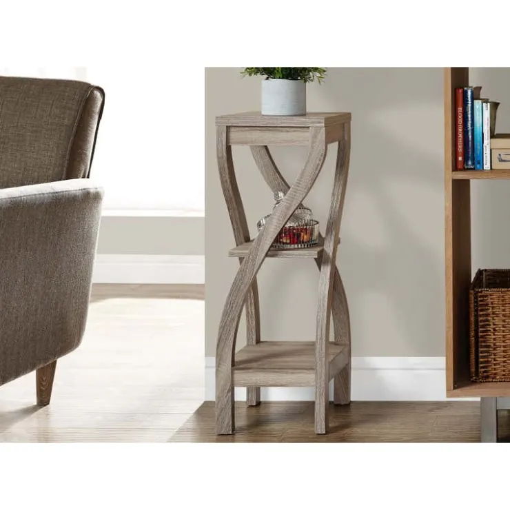 Monarch Accent table - 32"h / - Dark Taupe Best