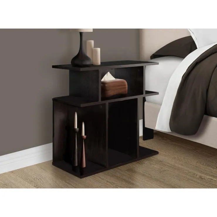 Monarch Accent table - 24"h / - Espresso Clearance