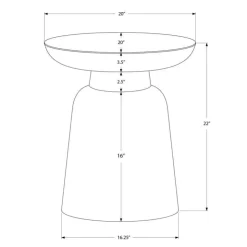 Monarch Accent table - 22