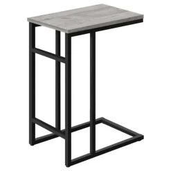 Monarch Accent table - 24"h / / black metal - Grey Discount